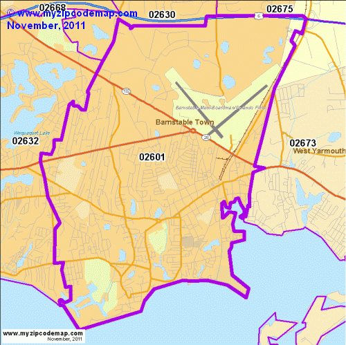 map of 02601