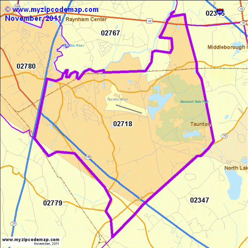 map of 02718