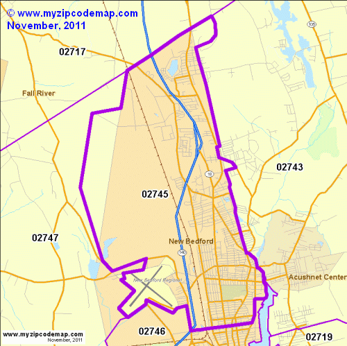 map of 02745