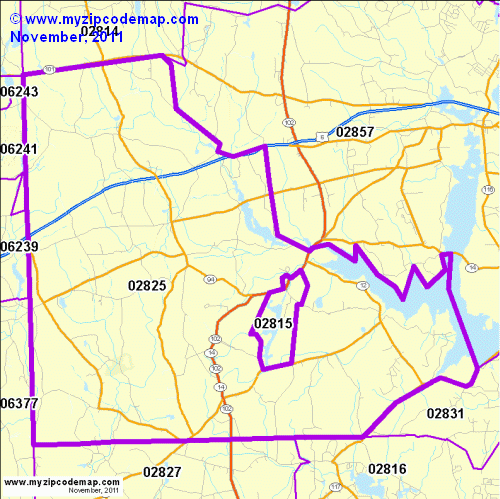 map of 02825