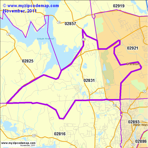 map of 02831
