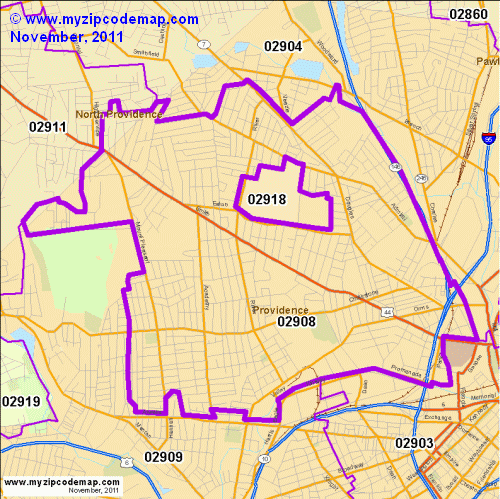 map of 02908