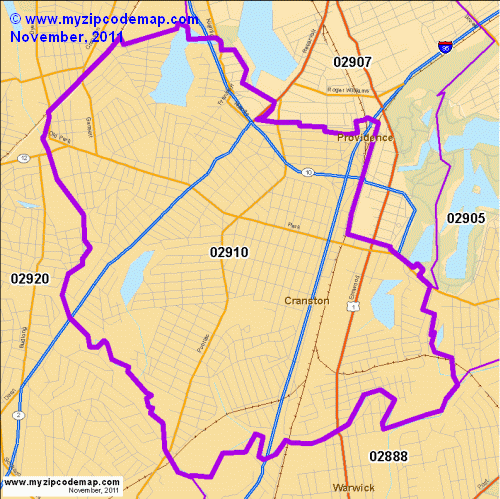 map of 02910