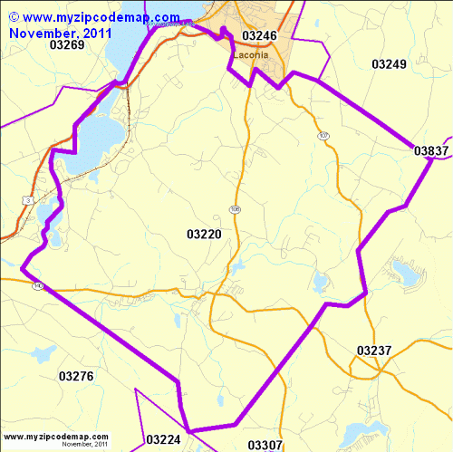 map of 03220