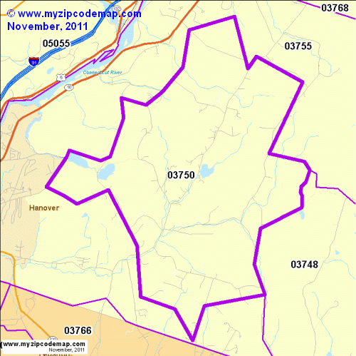 map of 03750