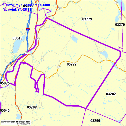 map of 03777