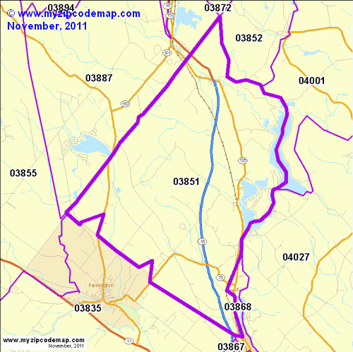 map of 03851