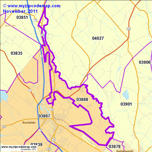 map of 03868
