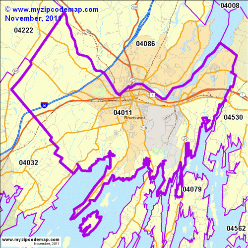 map of 04011