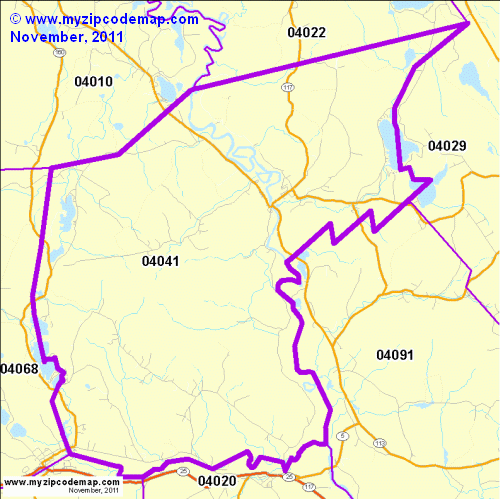map of 04041