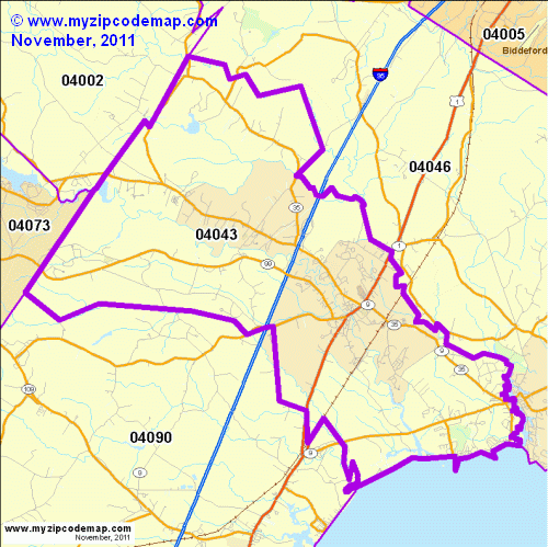 map of 04043