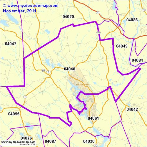 map of 04048