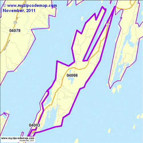 map of 04066