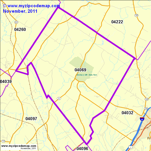 map of 04069
