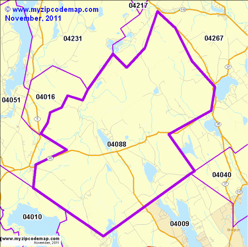 map of 04088