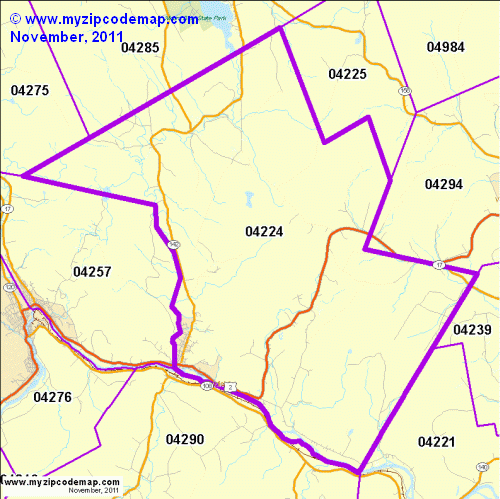 map of 04224