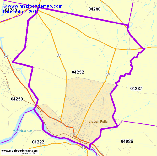 map of 04252