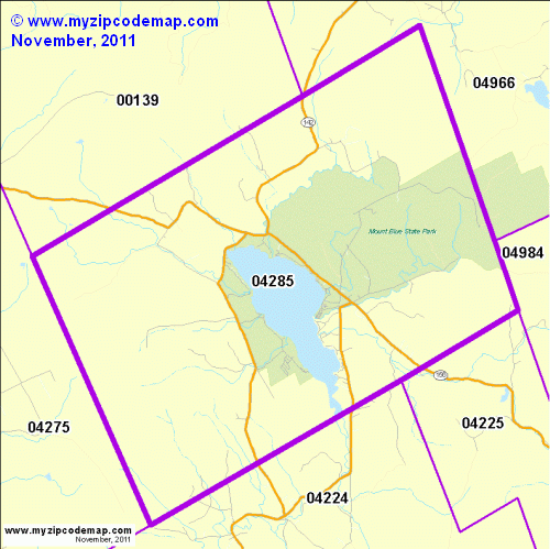 map of 04285