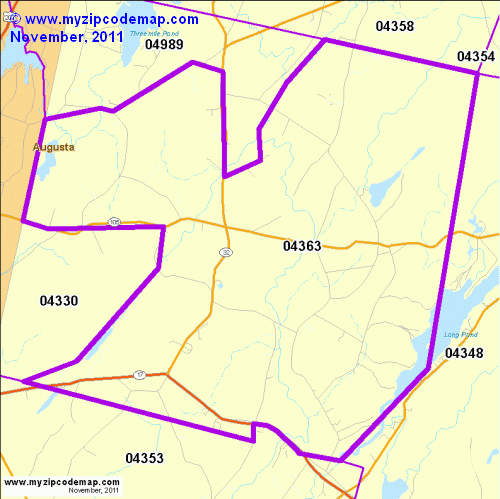 map of 04363