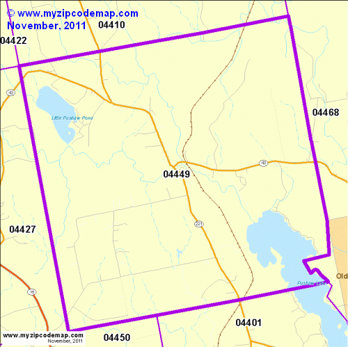 map of 04449