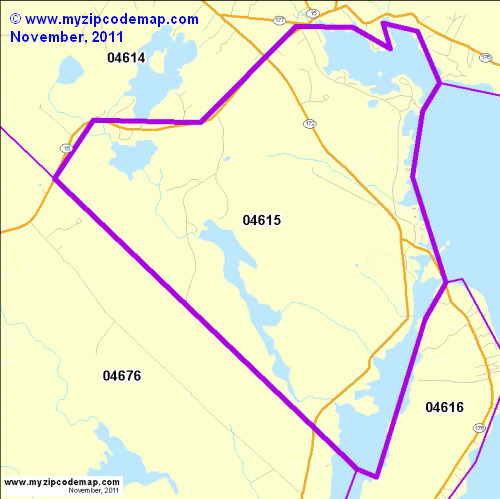 map of 04615