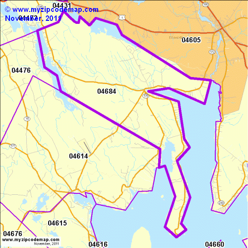 map of 04684