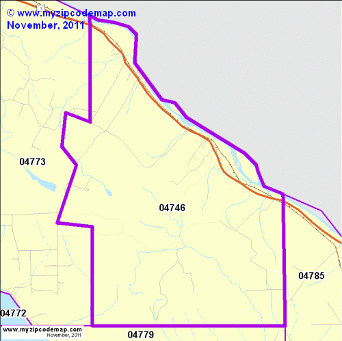 map of 04746