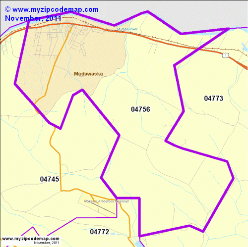 map of 04756