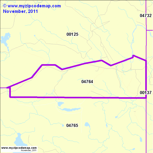 map of 04764