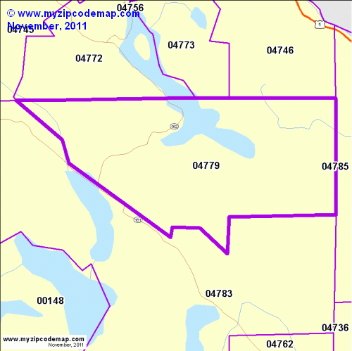 map of 04779