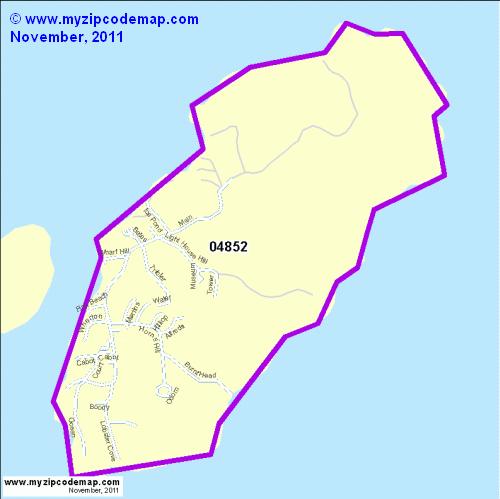 map of 04852
