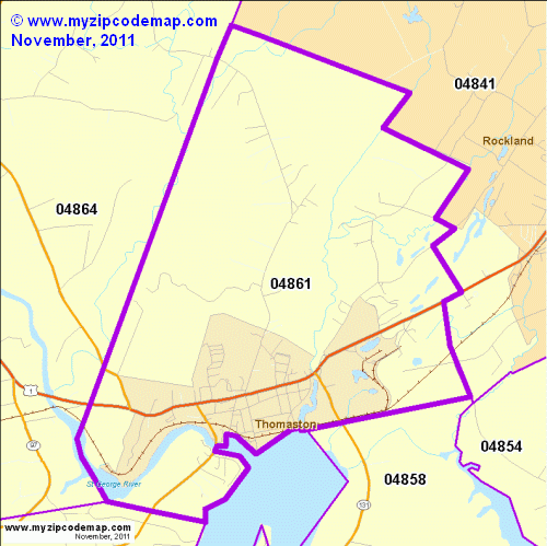 map of 04861