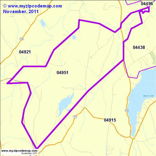 map of 04951