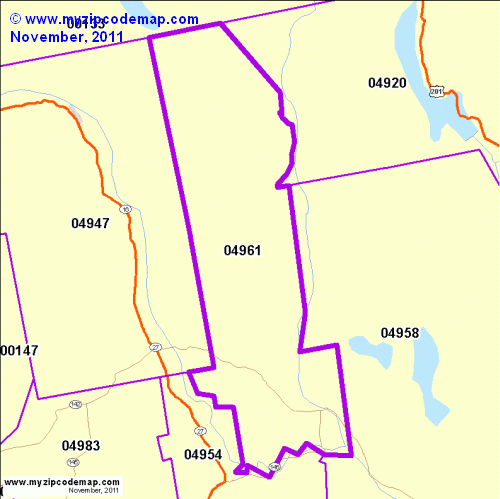 map of 04961