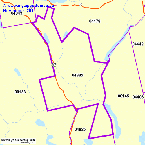 map of 04985