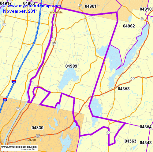 map of 04989