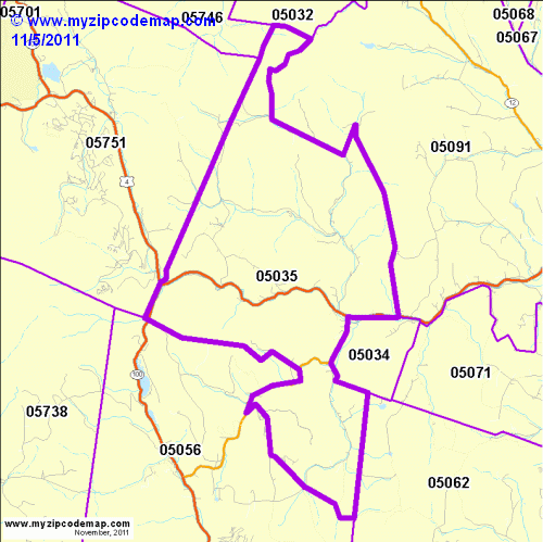 map of 05035