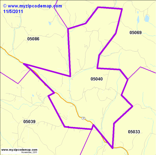 map of 05040