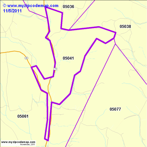 map of 05041