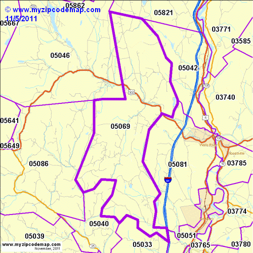 map of 05069