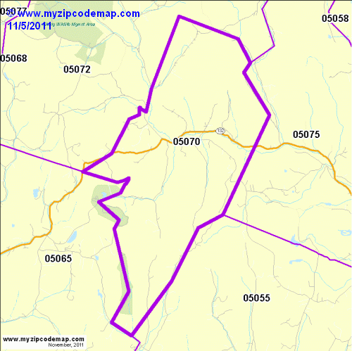 map of 05070