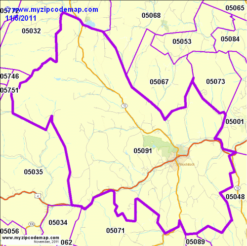 map of 05091