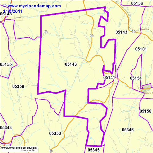 map of 05146
