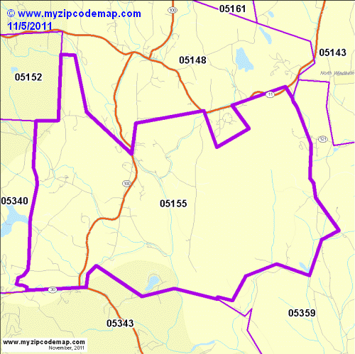 map of 05155