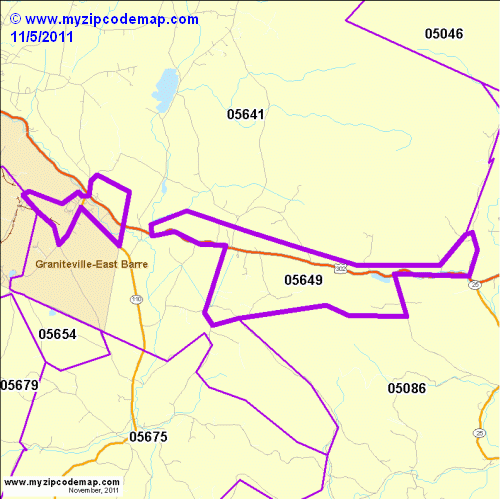 map of 05649