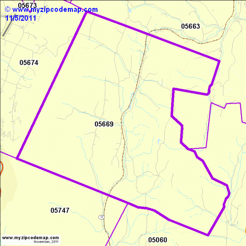 map of 05669