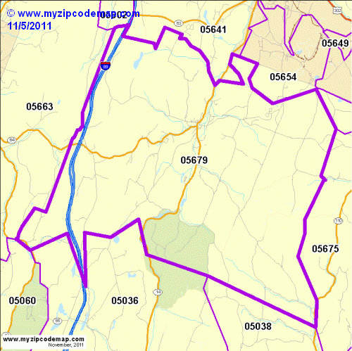 map of 05679
