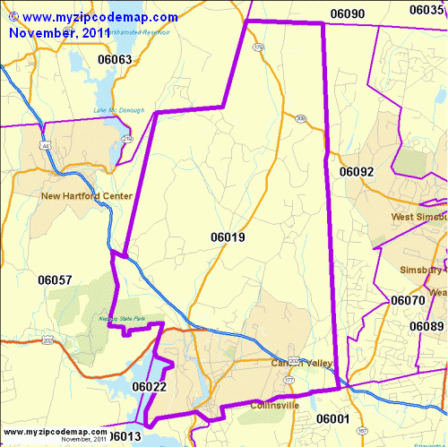 map of 06019