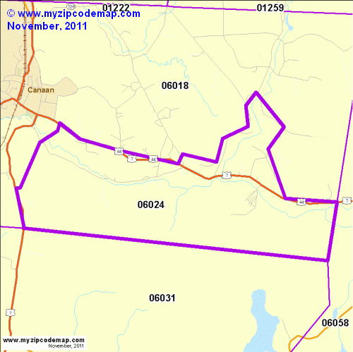 map of 06024