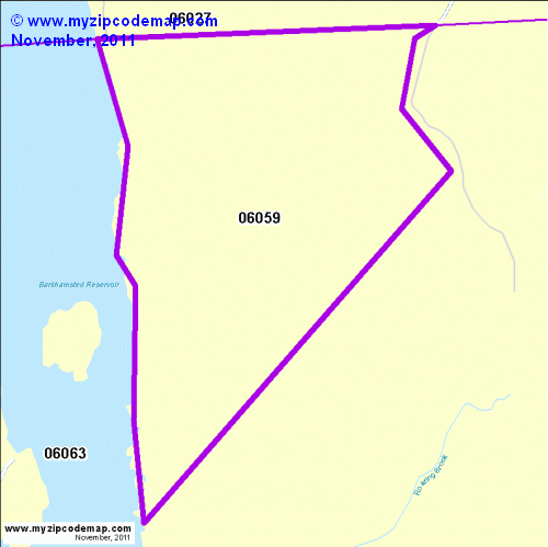 map of 06059